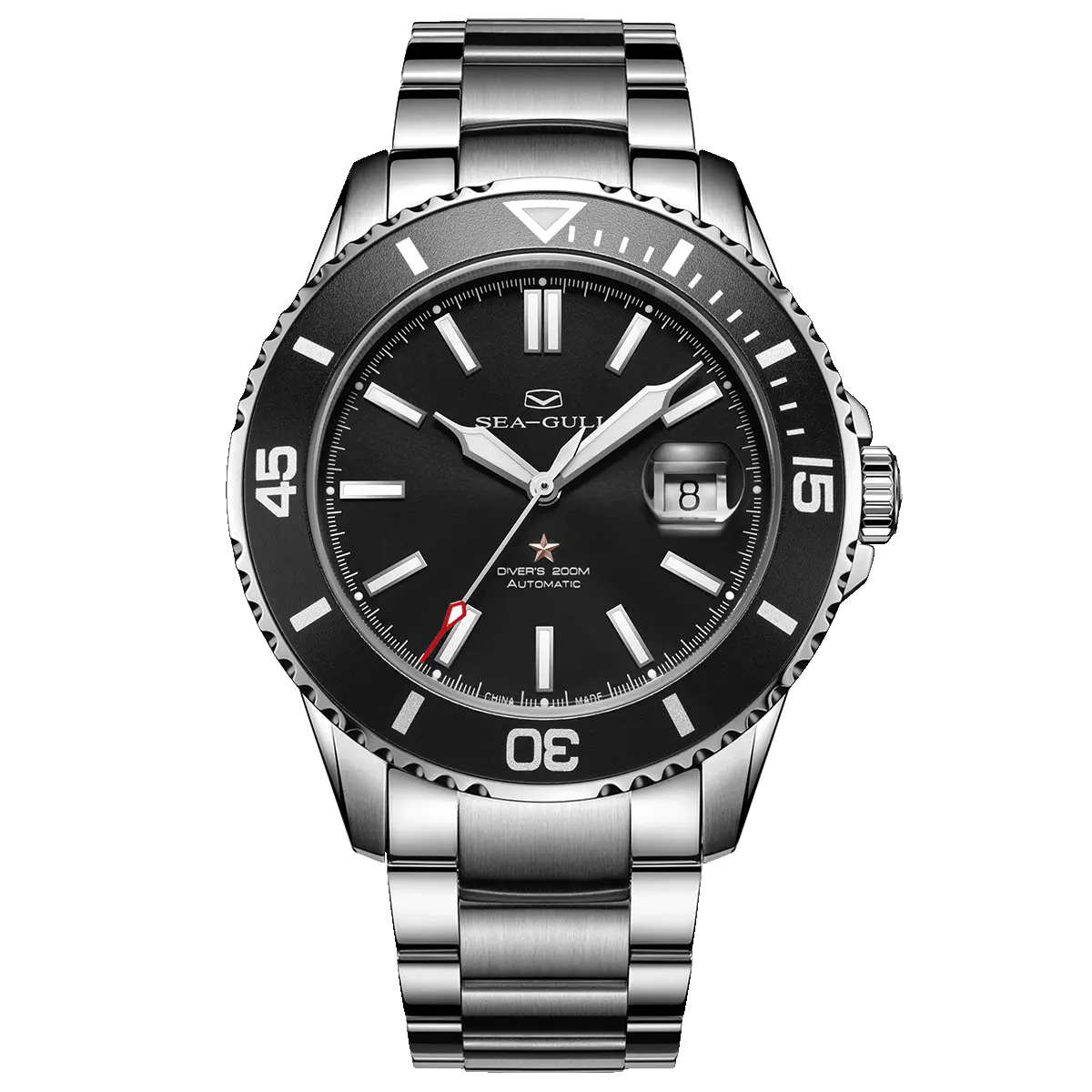 Ocean Series | 200m Waterproof | Calendar | Luminous | 44mm Sea-Gull