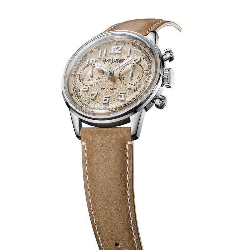 Seagull 1963 Series | Wind Chasing | Pilot | Chronograph | Luminous | 40mm - Sea-Gull Watch Official Store