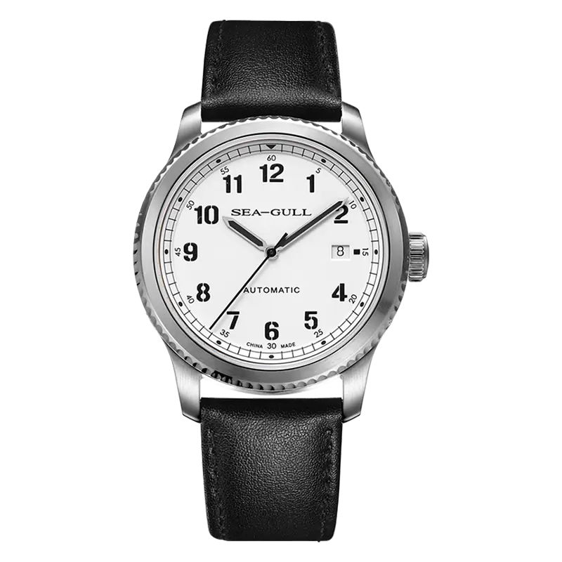 Seagull Large Triple Hands Single Calendar Fashion Casual Men's