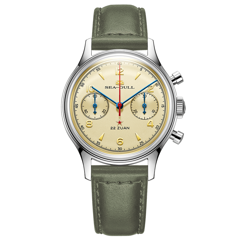 Seagull 1963 Series | Polar Night Edition | Chronograph | Exhibition Case Back | 37.3mm - Sea-Gull Watch Official Store