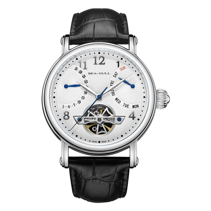 Squelette | Balancier | Calendrier complet | 42mm Sea-Gull