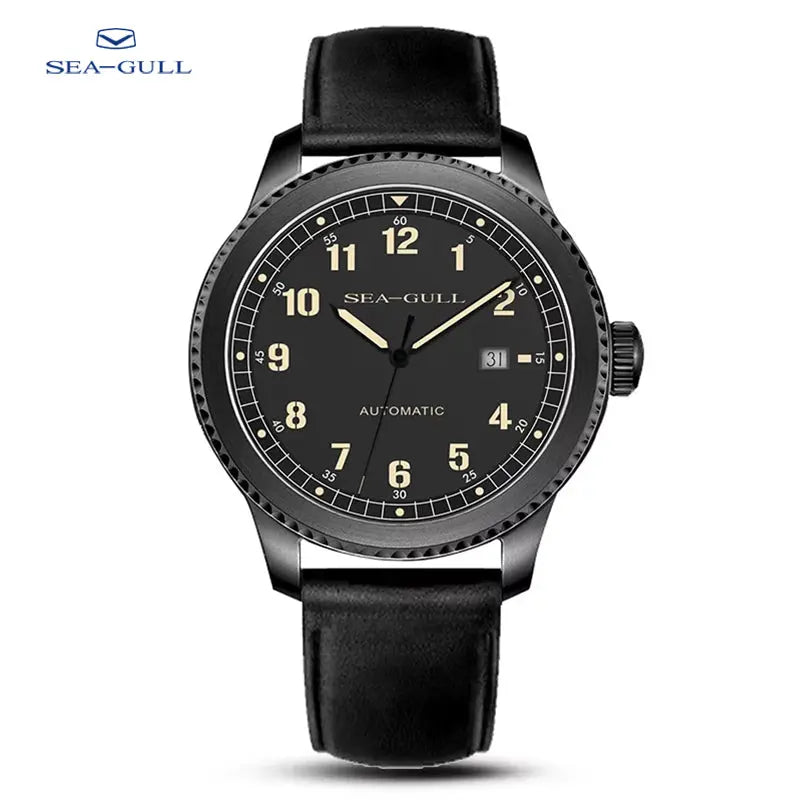 Commander | Large Triple Hands | Calendar | 41mm Sea-Gull