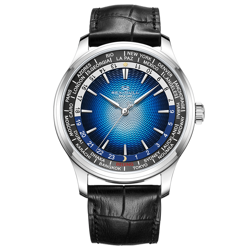 GMT Watch | World Time | Sub Second Dial | 41mm