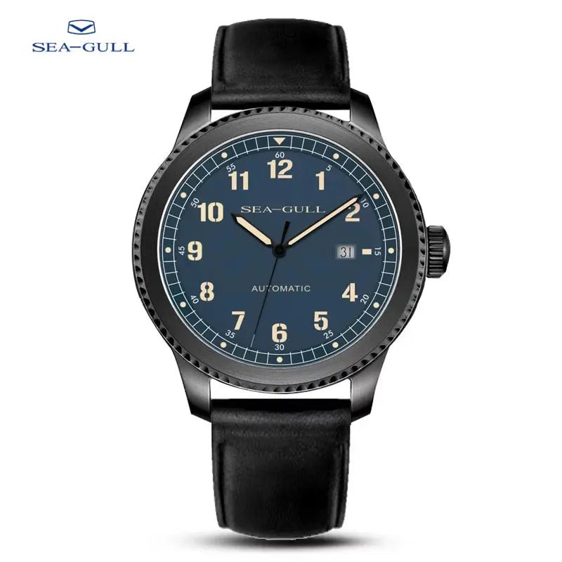 Commander | Large Triple Hands | Calendar | 41mm - Sea-Gull Watch Official Store