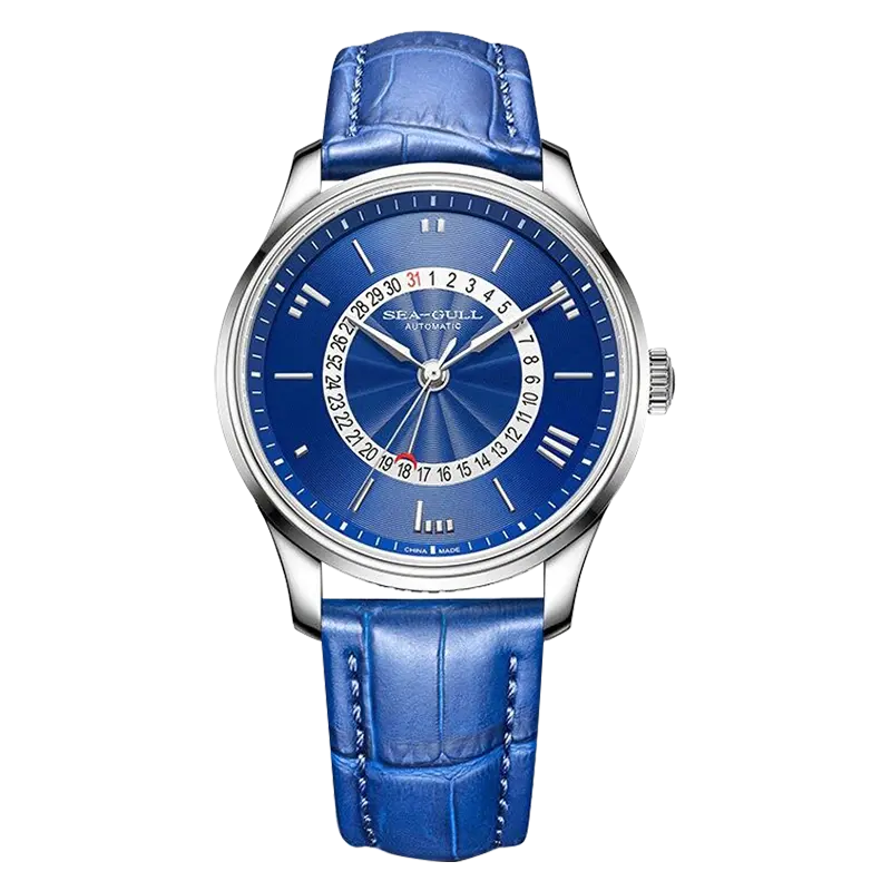 Morse Code | Casual | Calendar | 41mm Sea-Gull