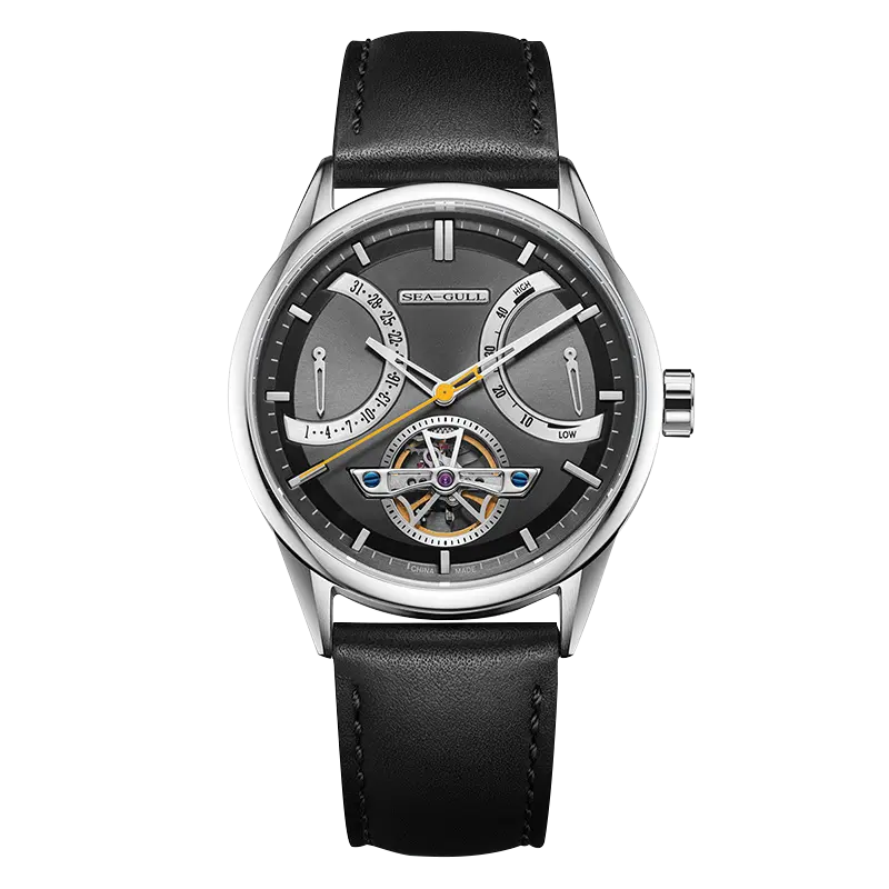 Master Series | Flywheel | Complete Calendar | Energy Indicator | 42mm Sea-Gull