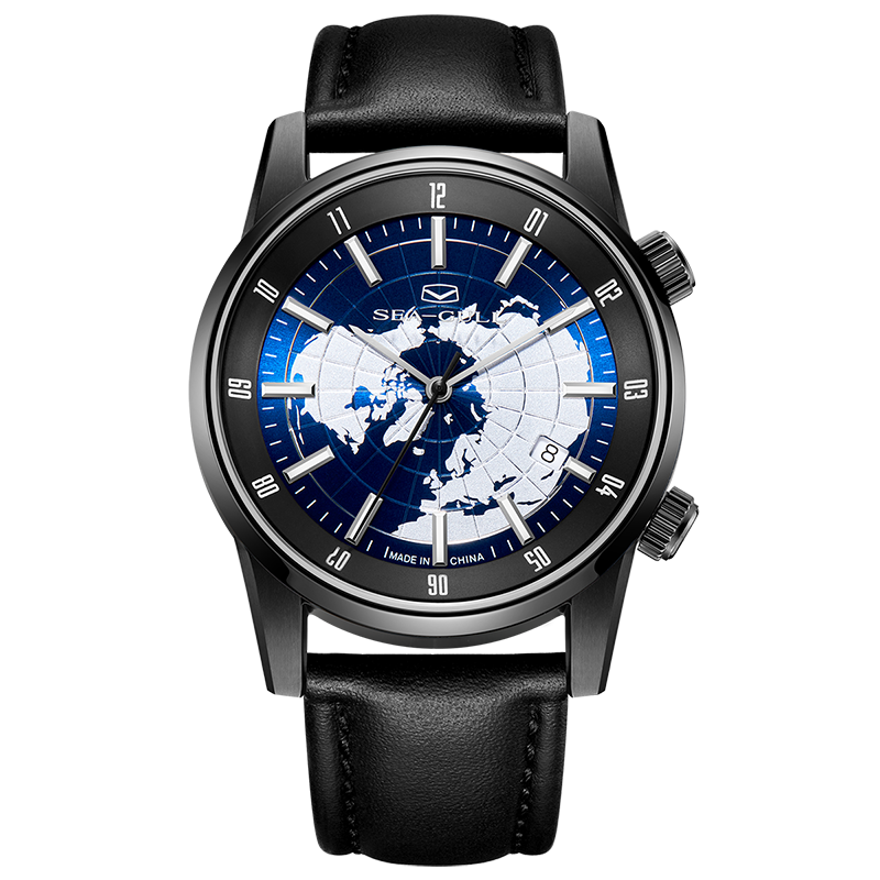 GMT | Double Fuseau Horaire | Calendrier | 40mm