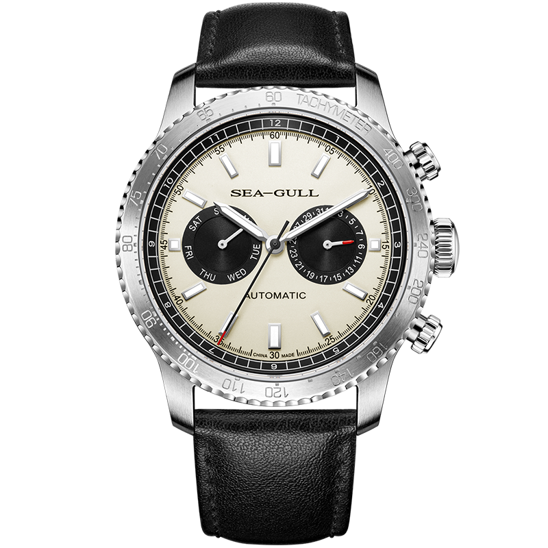 Panda Eye | GMT | Doppio Calendario | Tachimetro | 43mm