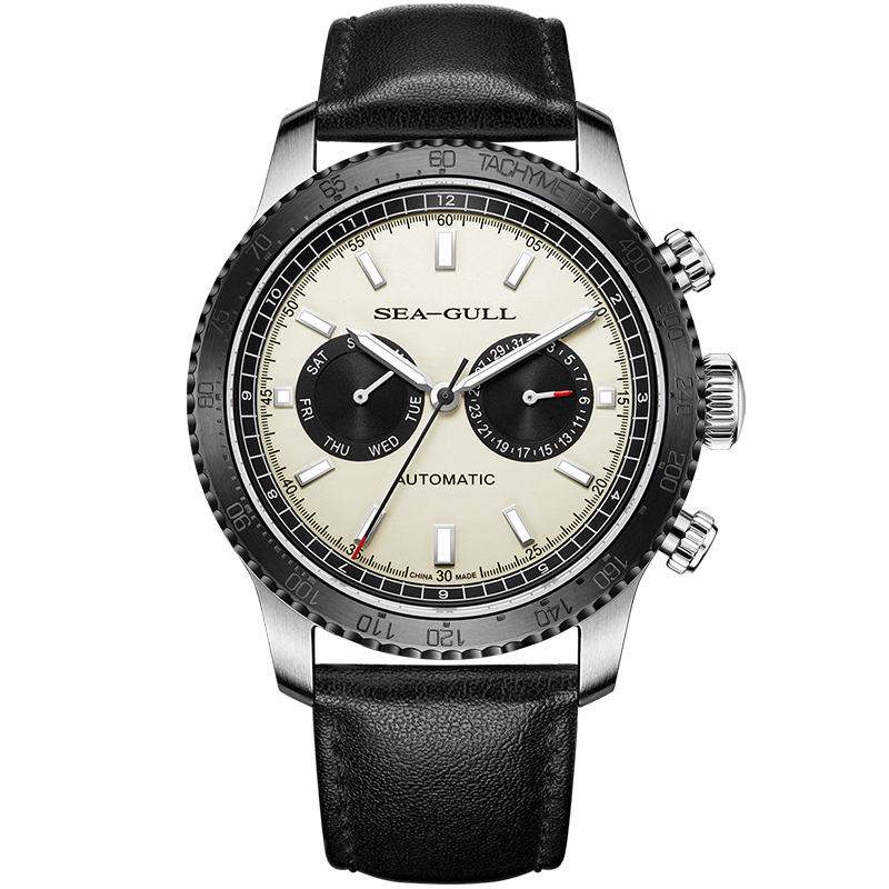 Panda Eye | GMT | Doppio Calendario | Tachimetro | 43mm