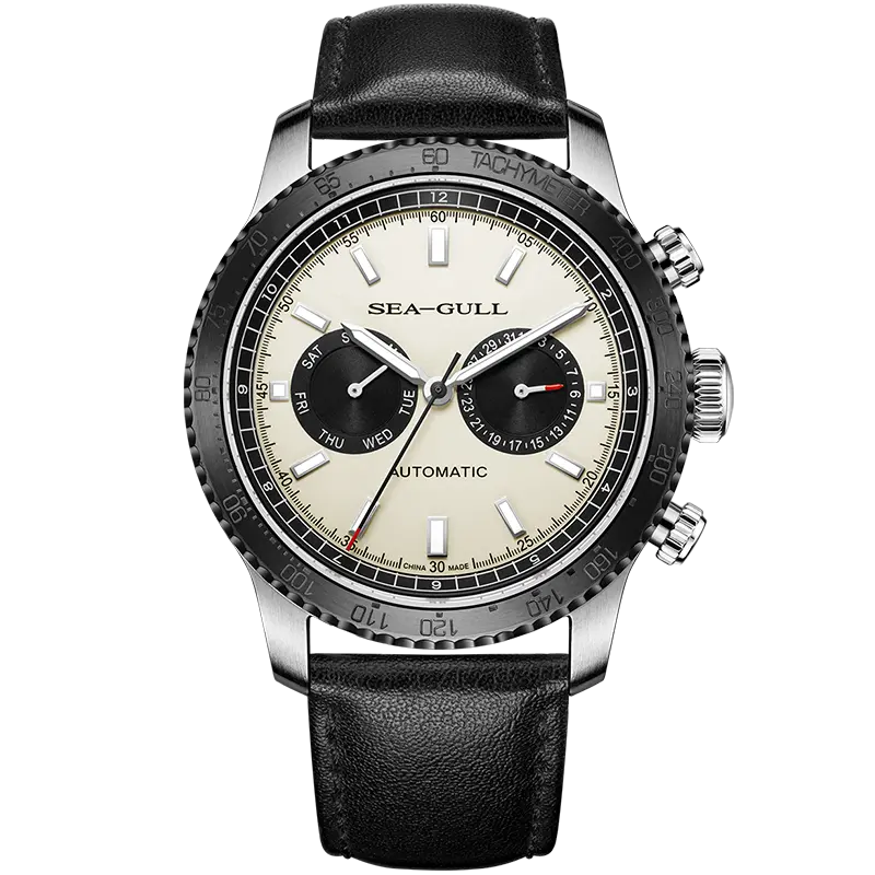 Panda Eye | GMT | Dual Calendar | Tachymeter | 43mm Sea-Gull