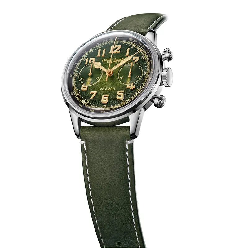 Seagull 1963 Series | Wind Chasing | Pilot | Chronograph | Luminous | 40mm - Sea-Gull Watch Official Store