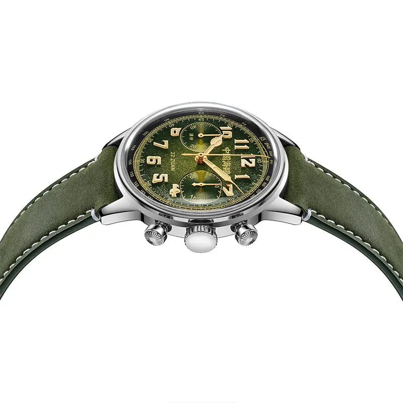 Seagull 1963 Series | Wind Chasing | Pilot | Chronograph | Luminous | 40mm - Sea-Gull Watch Official Store
