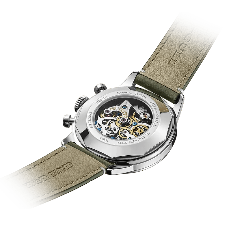 Seagull 1963 Series | Wind Chasing | Pilot | Chronograph | Luminous | 40mm - Sea-Gull Watch Official Store