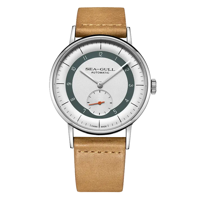 Slim | Independent Second Dial | Concentric Circles | 39mm Sea-Gull