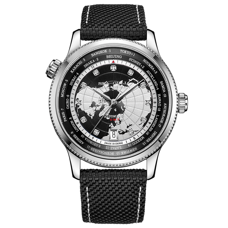 GMT | 世界時間 | デュアルタイムゾーン | カレンダー | 41mm