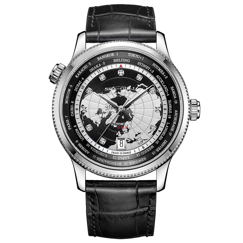 GMT | 世界時間 | デュアルタイムゾーン | カレンダー | 41mm