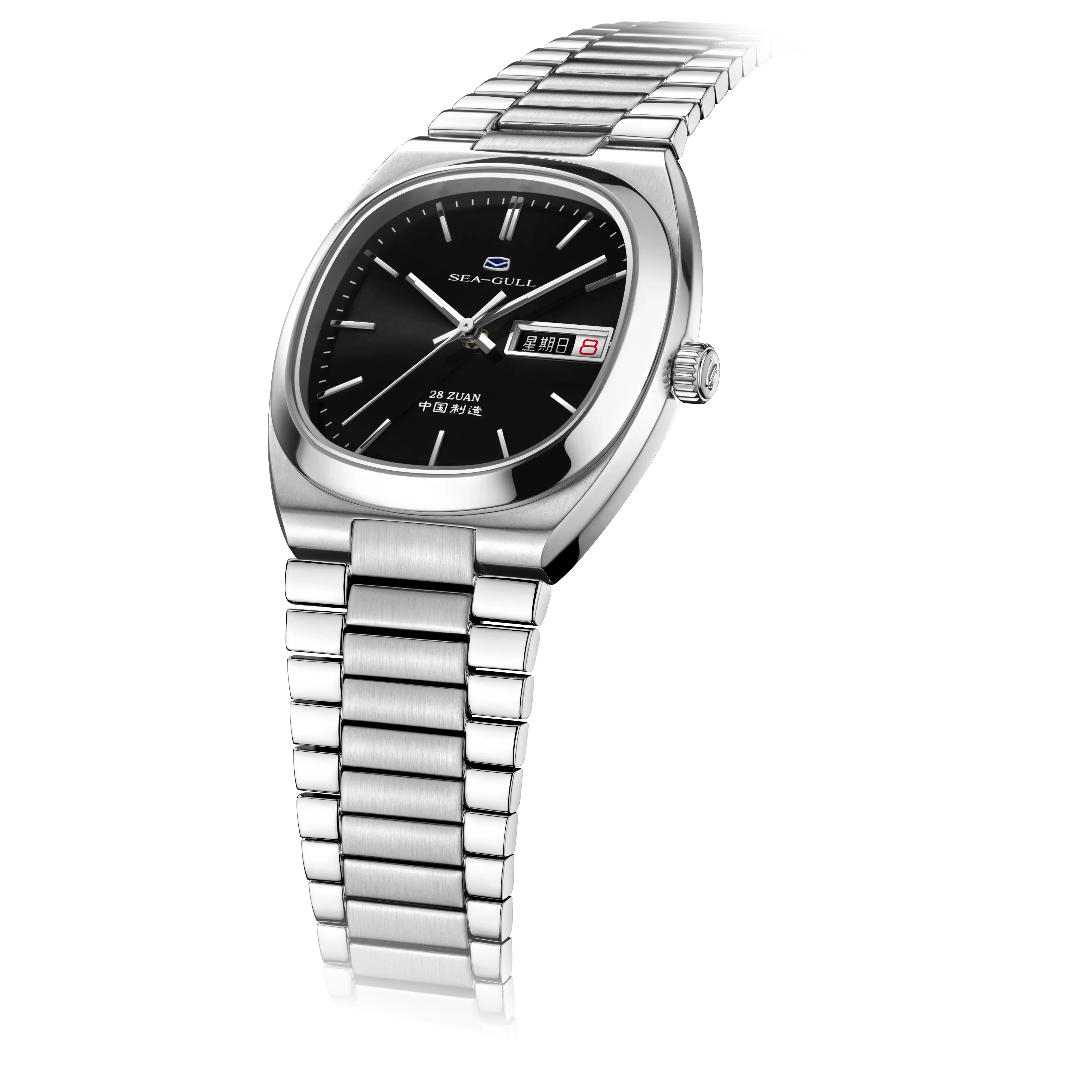 Vintage | Calendar | Tonneau | 36mm Sea-Gull
