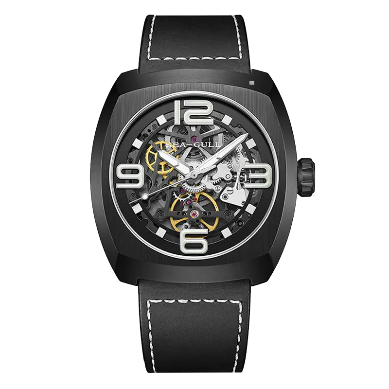 Street Overlord | Luminous | Skeleton | Tonneau | 46mm Sea-Gull