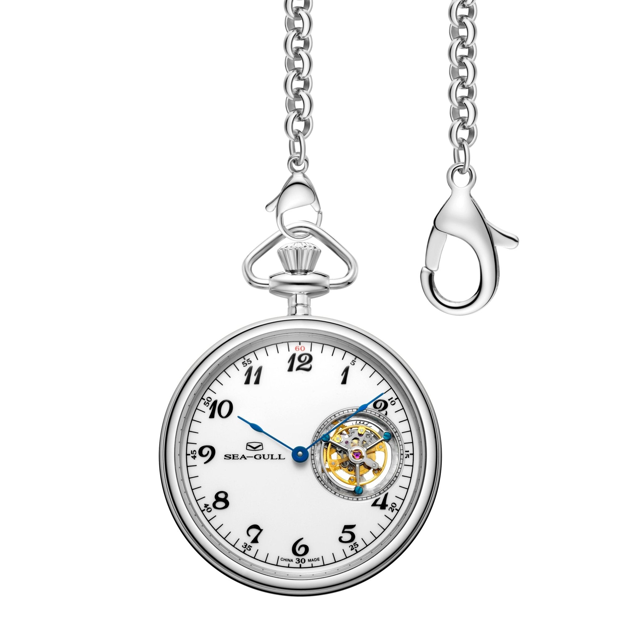Tourbillon | Arabic Numeral Dial | Pocket Watch | 47mm - Sea-Gull Watch Official Store