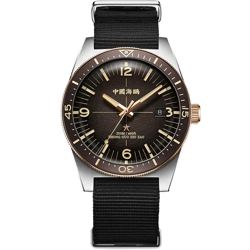 Ocean Series | 1984 Antarctic Expedition | Dual Strap | Calendar | Luminous | 40mm Sea-Gull