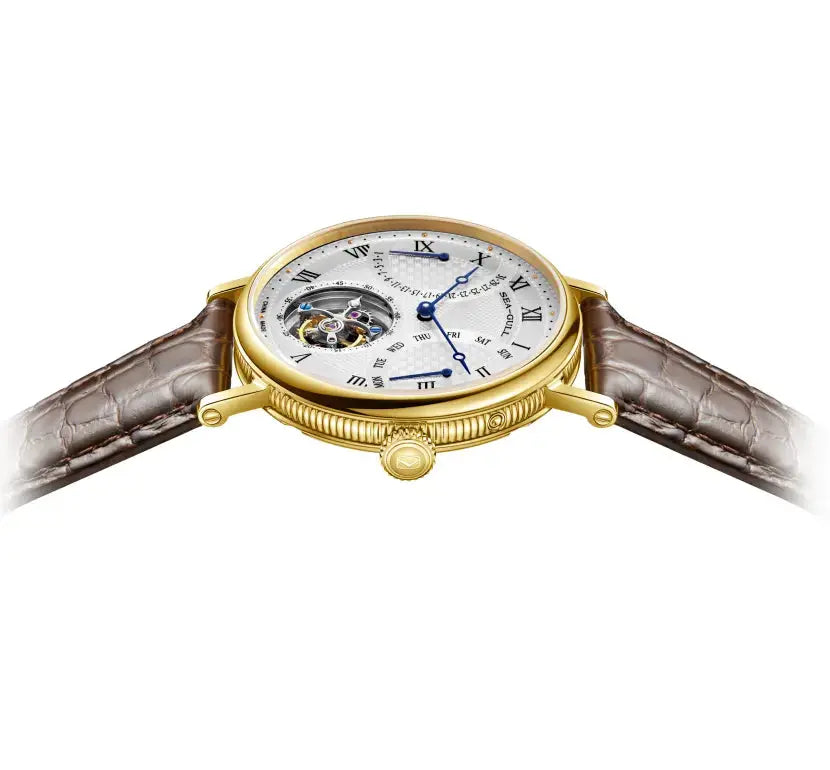 Tourbillon | Heritage Series | Business | Complete Calendar | 41mm Sea-Gull
