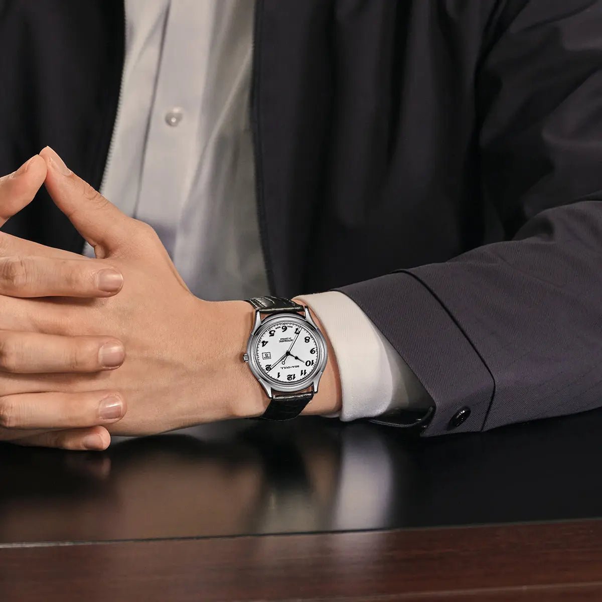 Ultra-fin | Professionnel | Calendrier | 39 mm Sea-Gull