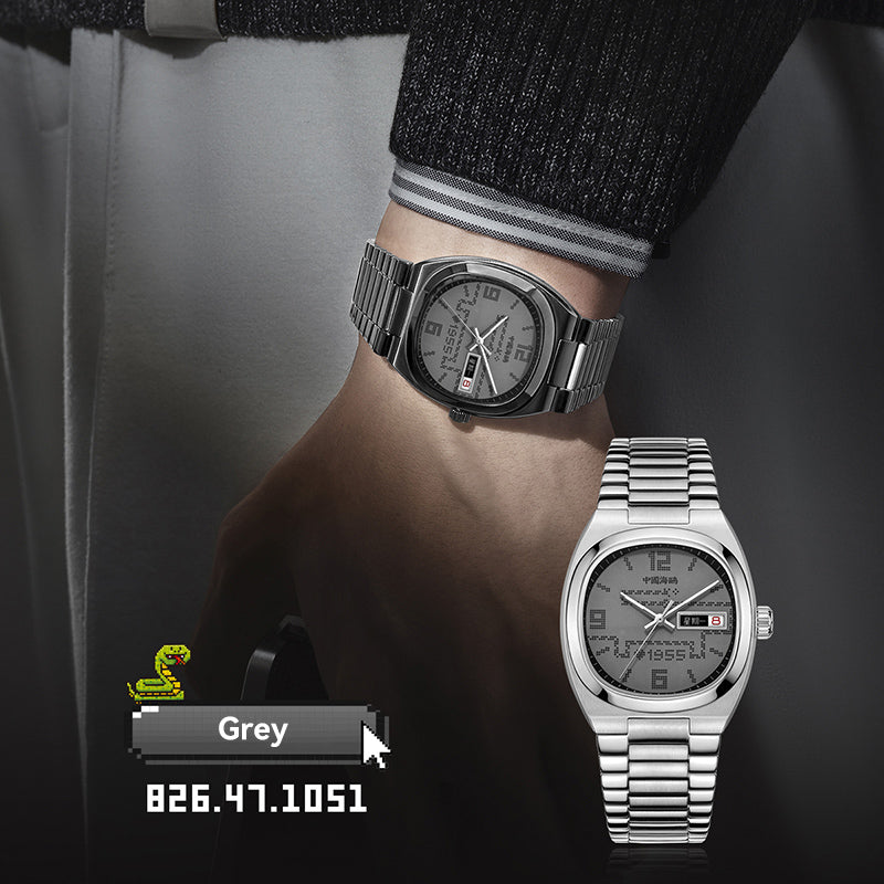 Vintage | Reloj de Serpiente Glotona | Tonneau | Edición Especial | 36mm
