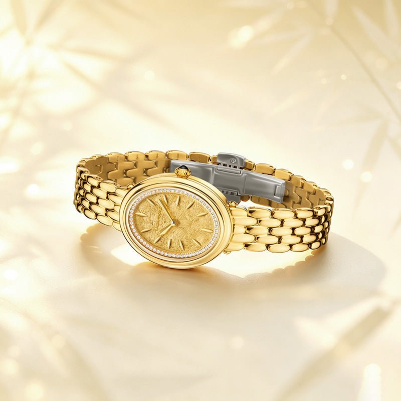 18K Gold Zircon-set | Automatic | Women's Watch | 25mm - Sea-Gull Watch Official Store