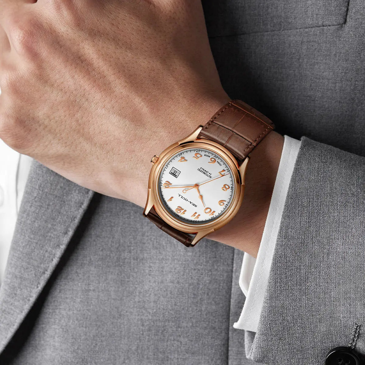 Ultra-Thin | Business | Calendar | 39mm Sea-Gull