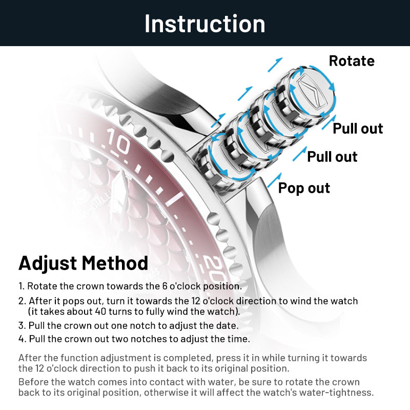 Ozean-Serie | Drachenkönige der Vier Meere | Tauchen | Doppelte Riemen | 44mm