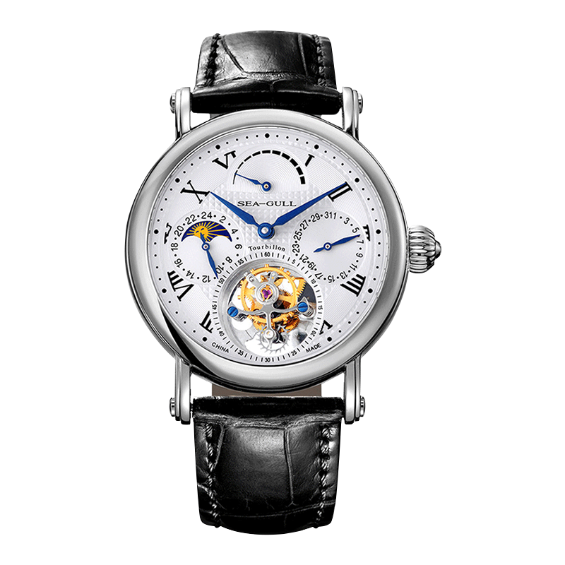 Eccentric Tourbillon | Heritage Series | Moon Phase | Calendar | Energy Indicator | 39mm Sea-Gull