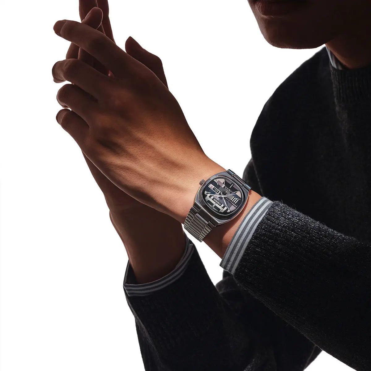 Vintage | TV Dial | Tonneau | Calendar | 36mm Sea-Gull