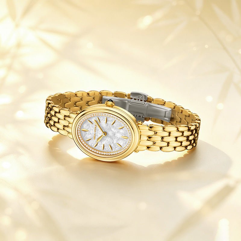 18K Gold Zircon-set | Automatic | Women's Watch | 25mm - Sea-Gull Watch Official Store