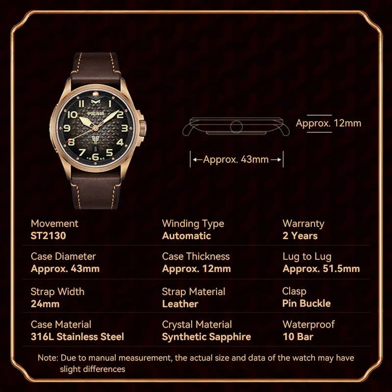 Rabbit Year Limited Edition | Vintage | Victory General Rabbit Gift Box Edition | 43mm - Sea-Gull Watch Official Store