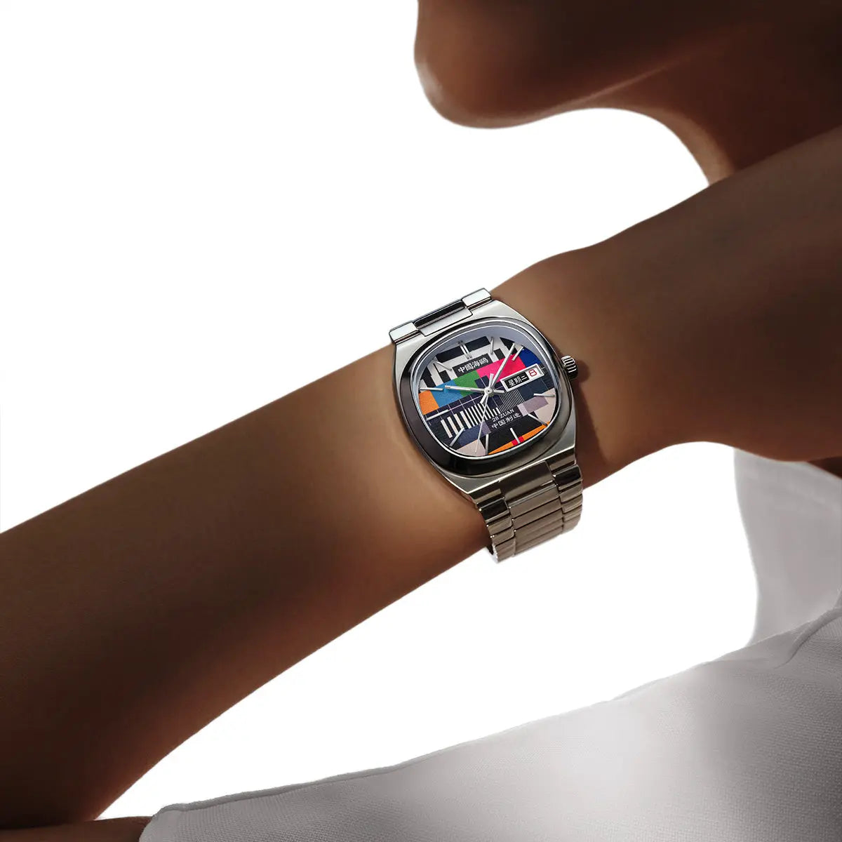 Vintage | TV Dial | Tonneau | Calendar | 36mm Sea-Gull