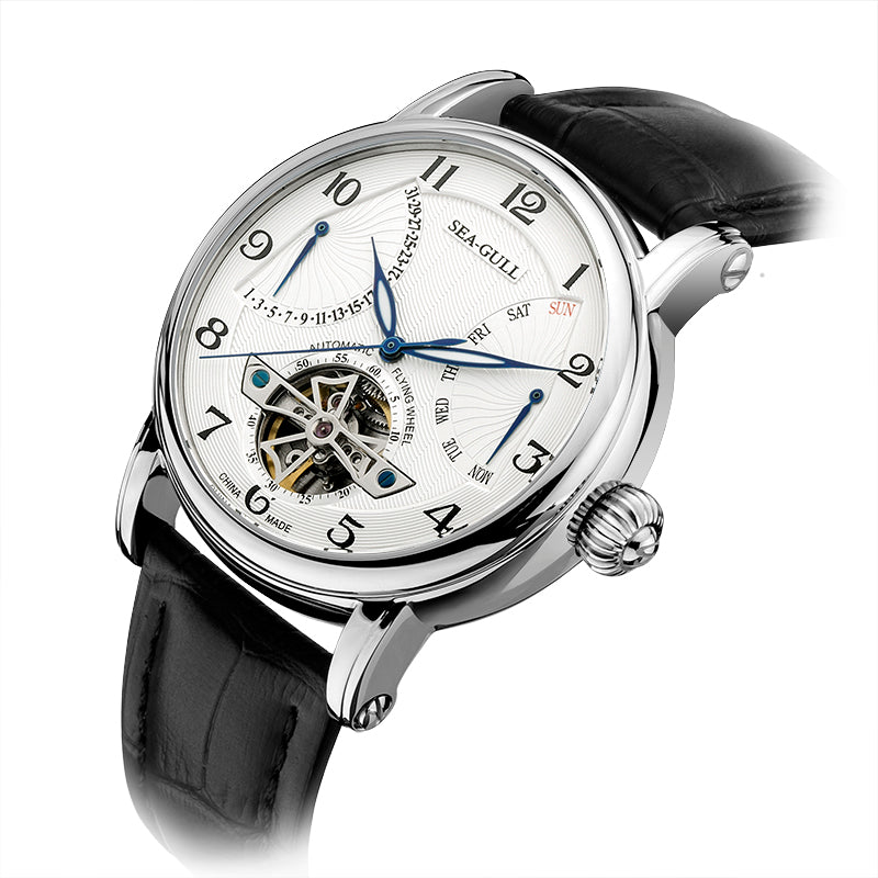 Flywheel Series | Complete Calendar | 42mm Sea-Gull