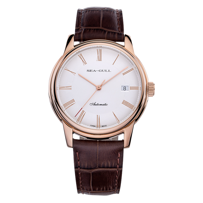 Retro | Couple Watch | Calendar | Roman Numeral | 40mm/32mm Sea-Gull