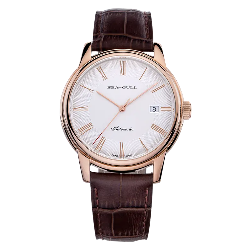 Retro | Couple Watch | Calendar | Roman Numeral | 40mm/32mm Sea-Gull