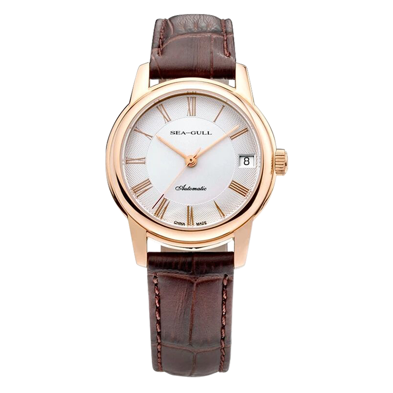 Retro | Couple Watch | Calendar | Roman Numeral | 40mm/32mm Sea-Gull