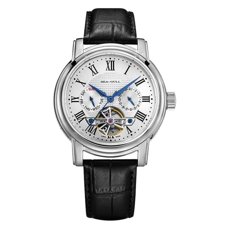 Flywheel Series | Skeleton | Complete Calendar | 42mm Sea-Gull