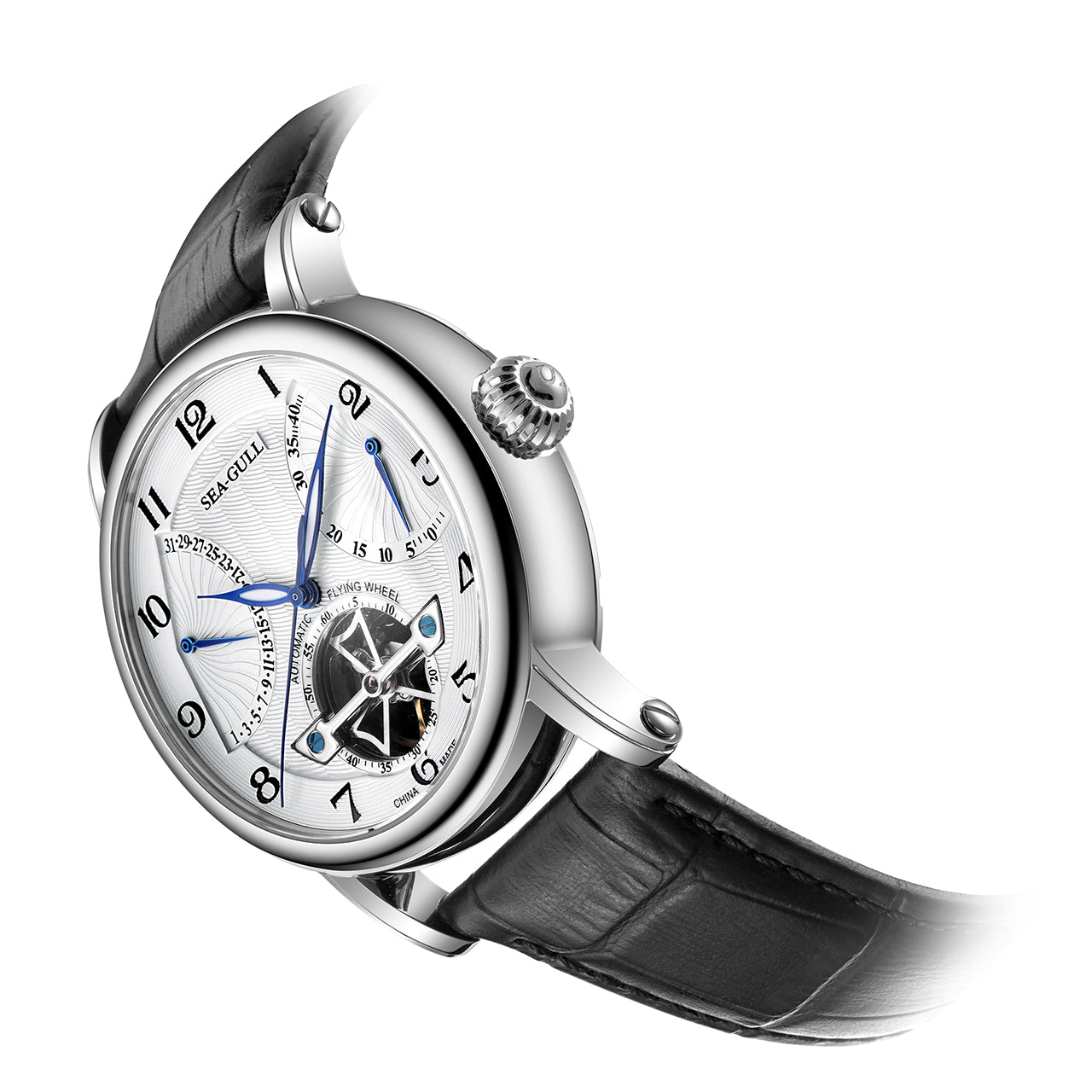 Flywheel Series | Complete Calendar | 42mm Sea-Gull