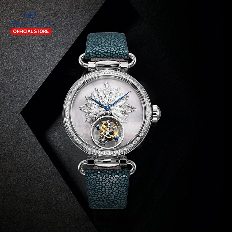 Tourbillon | Artist Series | Filigree | Mother-of-Pearl Dial | 39mm Sea-Gull