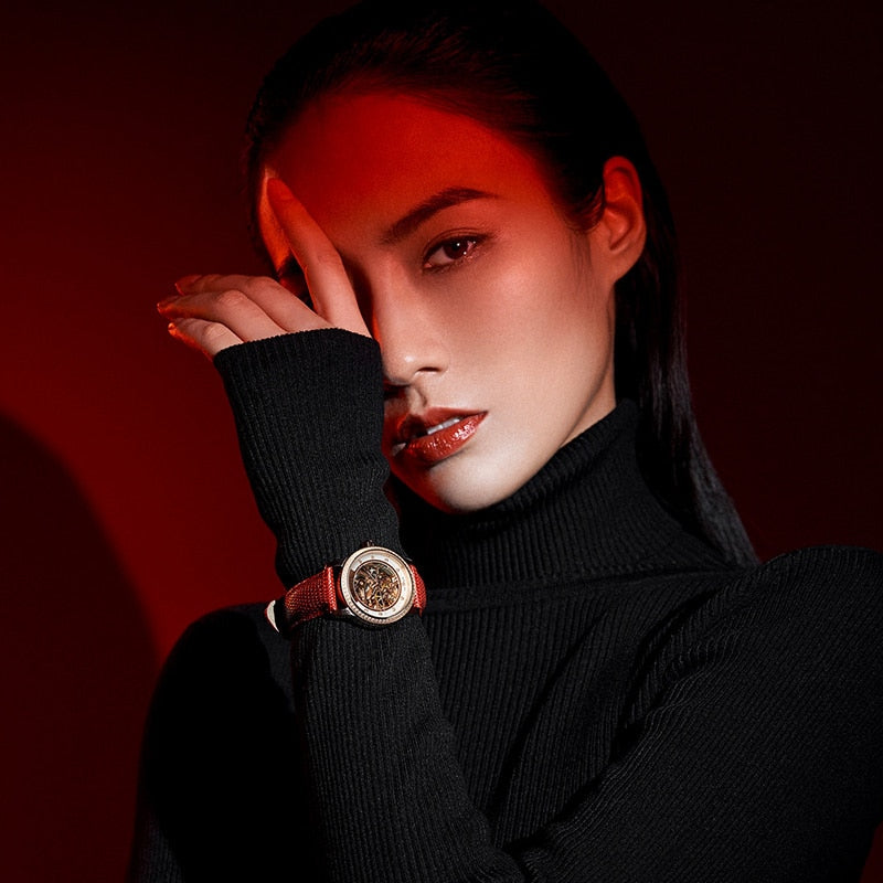 Elegant | Skeleton | Fashion | 34mm Sea-Gull