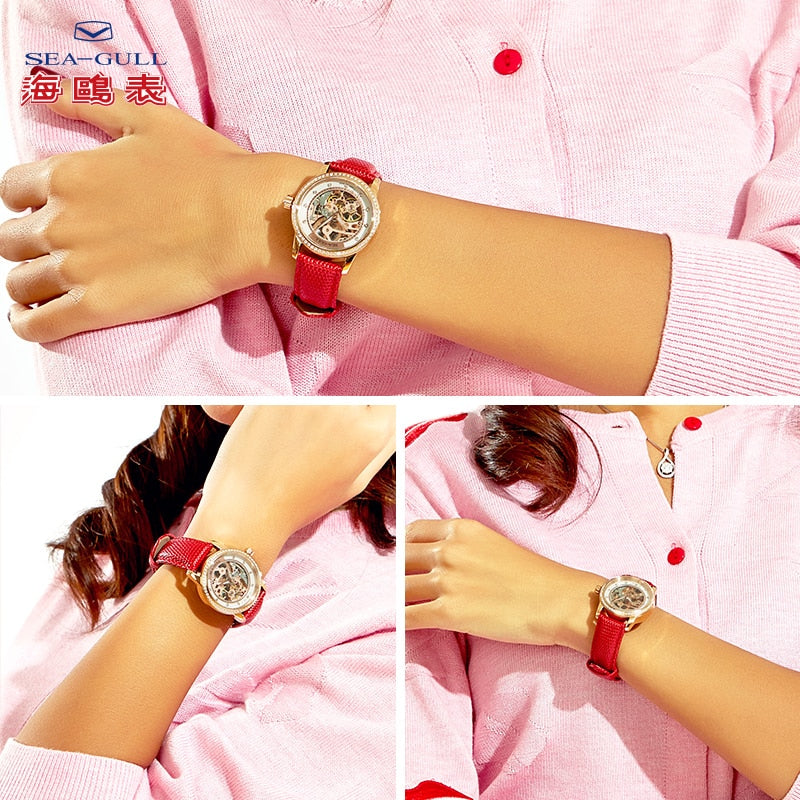 Elegant | Skeleton | Fashion | 34mm Sea-Gull