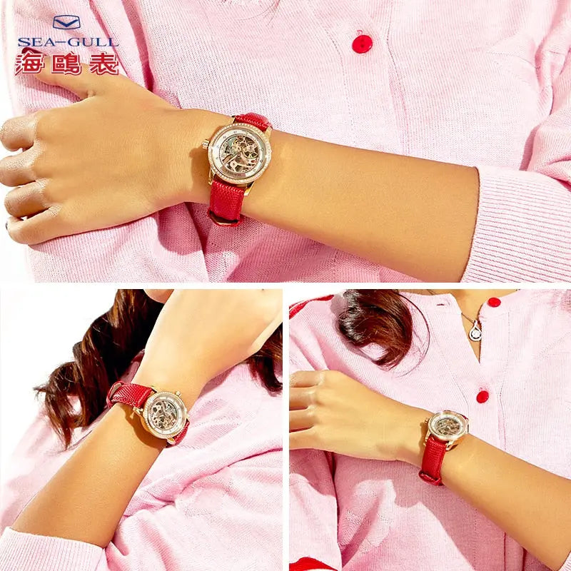 Elegant | Skeleton | Fashion | 34mm Sea-Gull