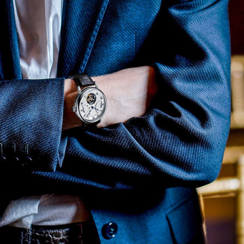 Tourbillon | Serie Heritage | Business | Calendario Completo | 41mm