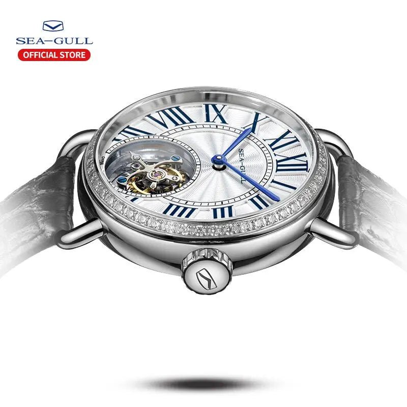 Tourbillon | Heritage Series | Couple Watch | Roman Numeral | 42mm/39mm - Sea-Gull Watch Official Store