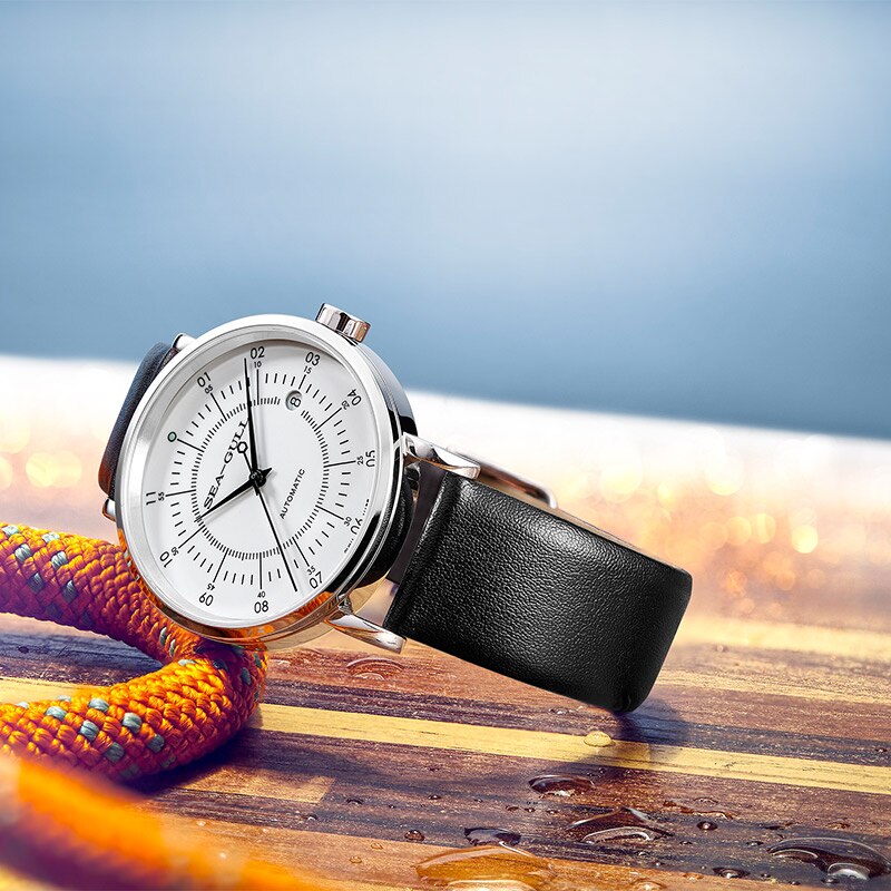 Artist Series | Starry Sea Compass Dial | Calendar| 40mm Sea-Gull