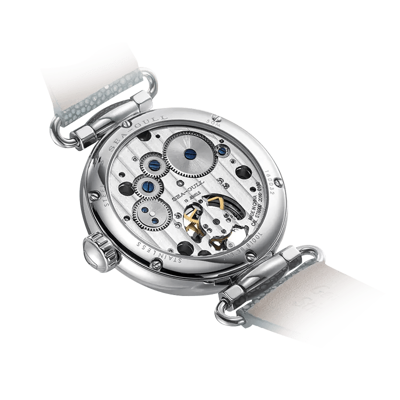 陀飛輪 | 藝術系列 | 細工鏤空 | 珍珠母貝錶盤 | 39mm Sea-Gull