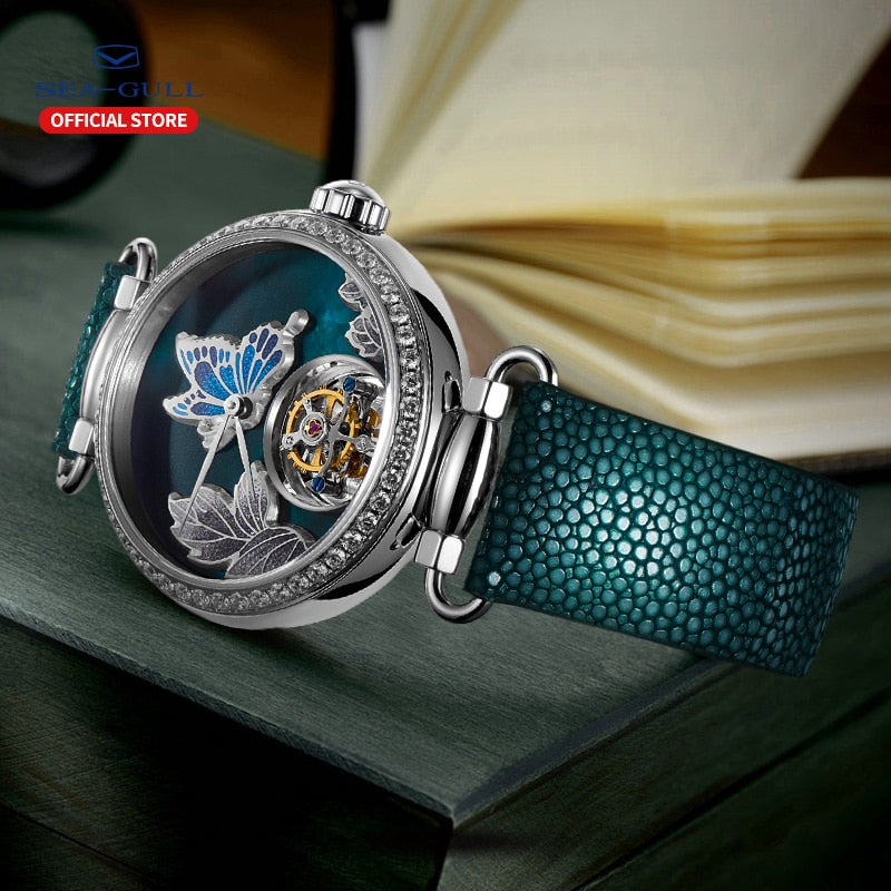 Tourbillon | Artist Series | Filigree | Mother-of-Pearl Dial | 39mm Sea-Gull